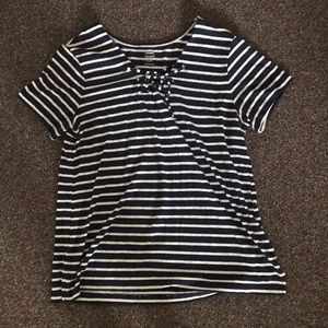 Old Navy striped blouse